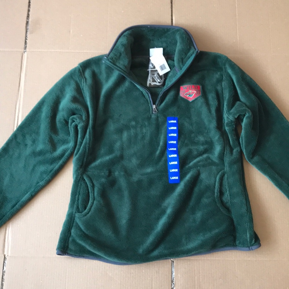 🏒 NHL Minnesota Wild 2000 Hockey fleece